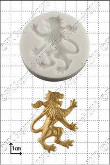 Picture of RAMPANT LION SILICONE MOULD